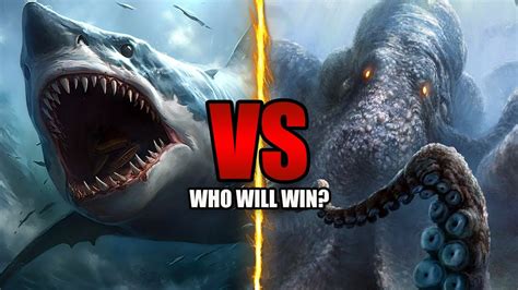 megalodon versus kraken